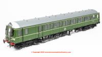 7D-015-006S Dapol Class 122 Single Car DMU number W55018 in BR Green with Speed Whiskers